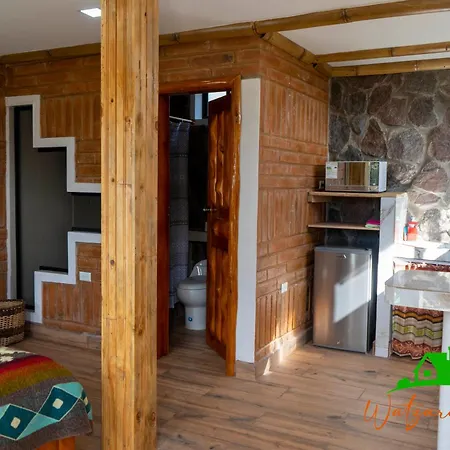Watzara Wasi Cottage Familiar Camprestre Y Lofts En Cotacachi Exterior photo